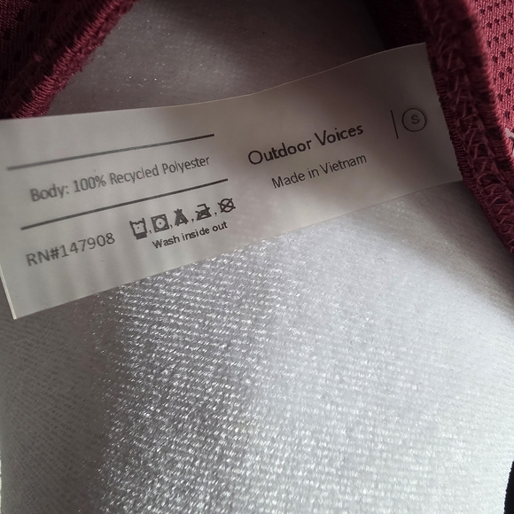 Outdoor Voices RecMesh Dress in Boysenberry Size Small - Picture 3 of 8